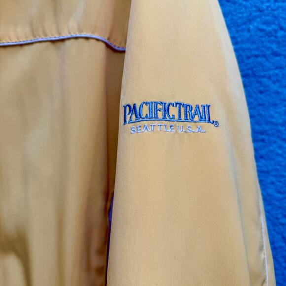(Defect)Pacific Trail Women's 2X Yellow Winter Jacket Hood Lined Fleece Plus Sz - Picture 8 of 14